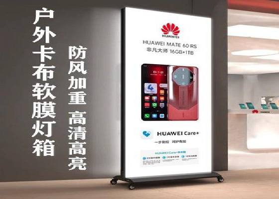 白玉户外防水灯箱的应用特点及适用范围。