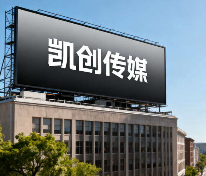 白玉户外广告牌的设计与制作