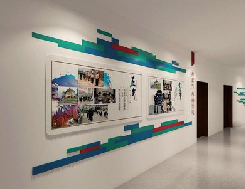 白玉企业文化墙用什么材料好?